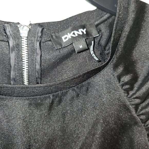 DKNY Ruched short SLEEVE TOP - Picture 6 of 6